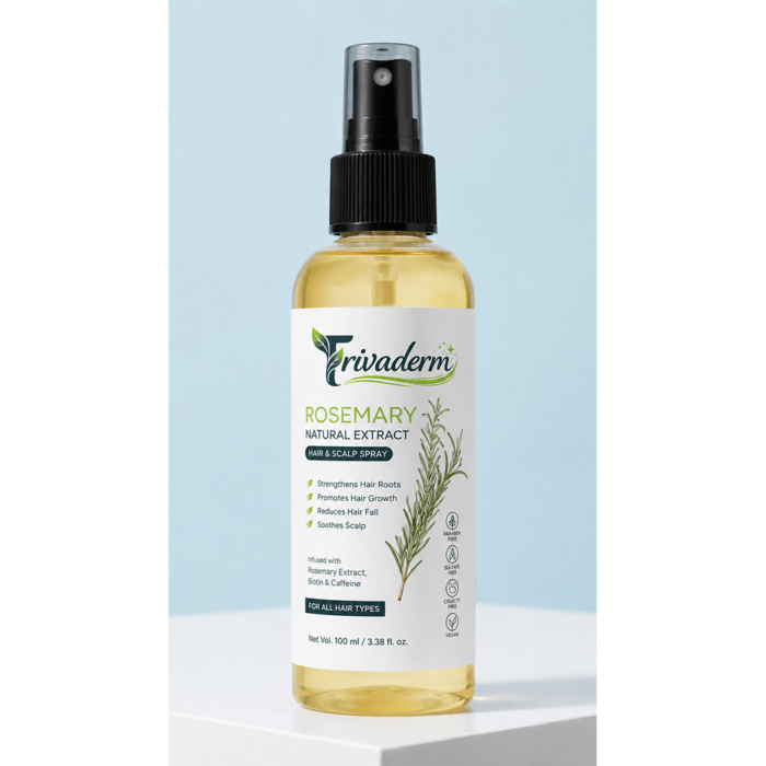 trivaderm rosemary water 100ml